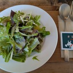 手紙舎 セカンドストーリー - 柑橘系の甘いドレッシングが美味しかったサラダ