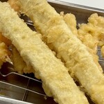 天麩羅処ひらお 本店 - ごぼう 120円(税込)