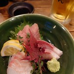 のくっちゃん - ちょい刺身盛¥438