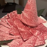 松阪牛・神戸牛・近江牛 三大和牛食べ比べ しゃぶ輝 - 