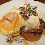 ザ・フレンチトースト ファクトリー - ★★★FTシスターズ 1980円 パンケーキとフレンチトーストを両方味わえてお得だなー！