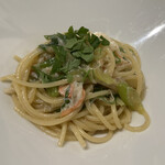 Lino - ずわい蟹と九条ねぎのアーリオオーリオ