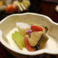 つば甚 - 付出は、あわびと大根のやわらか煮
