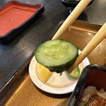 升川 - 【2025.11.16(日)】うな重の漬物