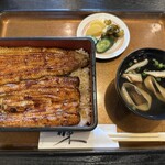 升川 - 【2025.11.16(日)】うな重（うな重＋きも吸＋お新香）3,800円