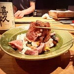 高太郎 - 岩中豚味噌焼　豚肉リフト