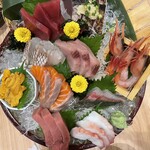 魚や海虎 - 定番お刺身盛り（贅沢）　