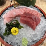 魚や海虎 - マグロ断面刺し