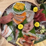 魚や海虎 - 定番お刺身盛り（贅沢）　