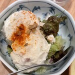 魚や海虎 - 自家製ポテサラ