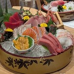 魚や海虎 - 定番お刺身盛り（贅沢）　
