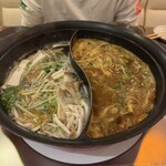 六本木 砂浜 - カレー鍋&塩鍋