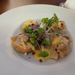 リストランテ カナーレ - 岡山県産森林鶏のﾛｰﾄﾛ藁焼き風