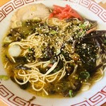 七福亭 - 替え玉100円（辛子高菜トッピング）
