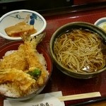 そば処 清の家 - 清の家セット(温蕎麦)