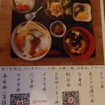 竹寿し - ランチメニュー