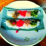今井 琴ざわそば - 郷土料理・笹寿司