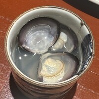 日本橋 蕎ノ字 - 蜆と清助どんこのお出汁