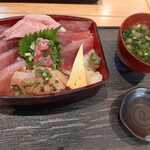 波なれ - 特選天然みなみマグロ重@2,400円