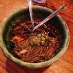 立呑み 浅草 洒落者 - じゅんさいの酢の物