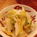 立呑み 浅草 洒落者 - 白菜浅漬け