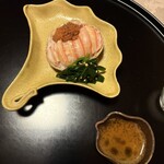 つる由 - こう箱とほうれん草のおひたし