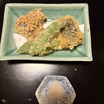 つる由 - サワラのかわり揚げとモロッコインゲン
