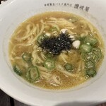 讃岐屋 - 貝柱とオクラの生姜和風パスタ
