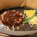 モンスターグリル - モンスターハンバーグステーキ300グラム