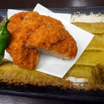 黒百合 - レンコンのはさみ揚げ