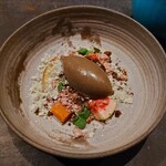 Aspirant - .....⑬焼きナスのアイスクリーム　アボカド 　片桐いちじく　タイバジル.....