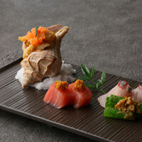 お造り三種盛り合わせ