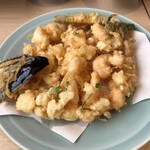 光村 - 搔き揚げ定食