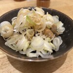 Izumo - 蔥花淋上鰻魚肝的檸檬醋汁