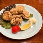 うなぎ　錦水 - 鶏の唐揚げ　520円税込