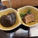 寛文五年堂 - いぶりがっこと椎茸