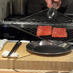 銀座 炎 田むら - 鮪