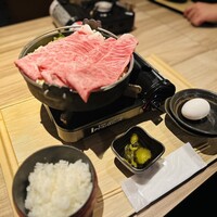 黄金出汁しゃぶと江戸前寿司 肉のあさつ 梅田お初天神店 - 