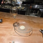 新横浜 鉄板焼き牛鳴 - 季節のエスプーマ・スペルバウンドカベルネ・ソーヴィニヨン