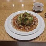 スーツァン・レストラン陳 - 旨辛風味の雲白肉です。