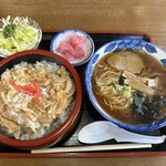 Kogai Restaurant Mikasa - Katsu Don (with Simmered Eggs) Set