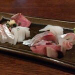 蕎麦ひら井 - 刺身盛り