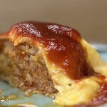 中華料理 七面鳥 - オムライス断面