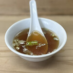 中華料理 七面鳥 - セットの中華スープ