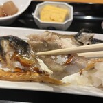 銀座 すが家 - とろさば塩焼き　アップ