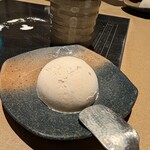 Kani Fugu Ryori Genpin Minamikoshigaya - ナッツのアイス