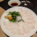 Kani Fugu Ryori Genpin Minamikoshigaya - 刺身河豚