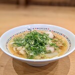 どうとんぼり神座 - 料理写真:煮玉子ネギラーメン