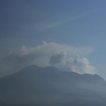 メドゥーサ - 車窓からの桜島