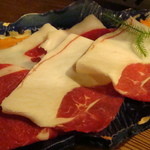 徳山鮓 - 熊のしゃぶしゃぶ⑥　アップ